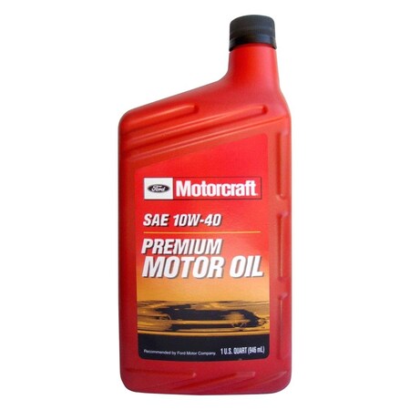 Motorcraft Motorcraft Sae 10W-40 Api Sn, XO10W40QP XO10W40QP